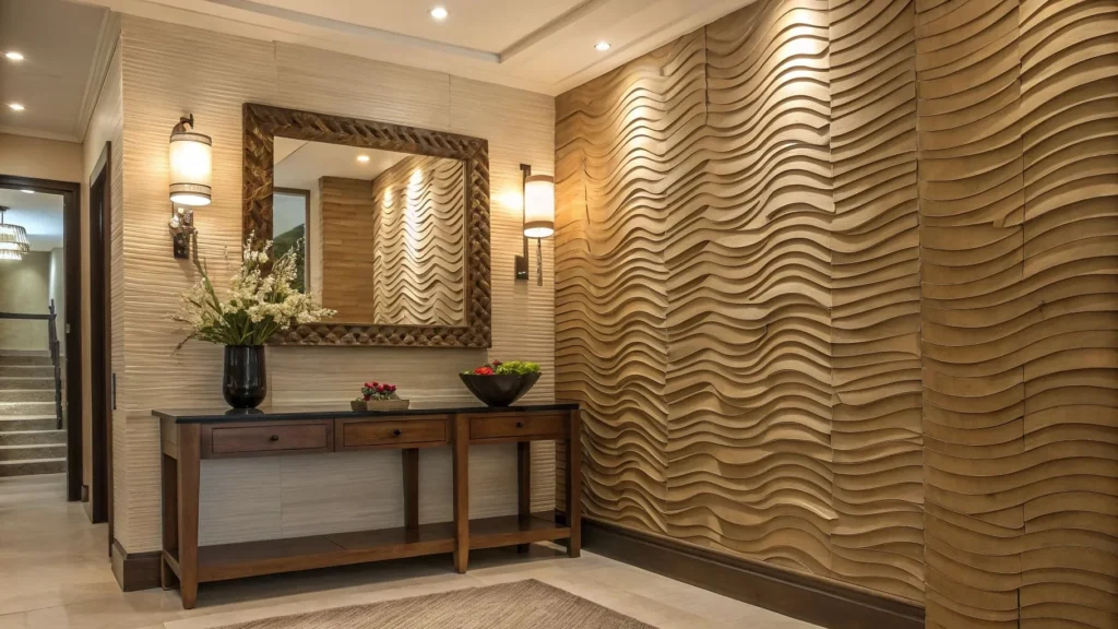 3D wood wall art