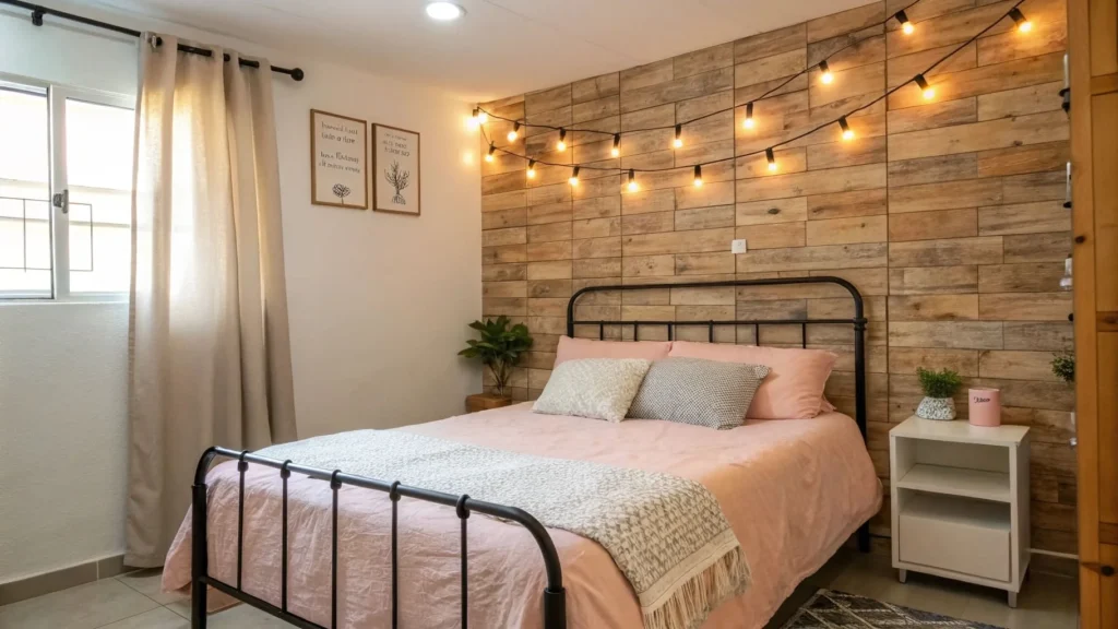 peel-and-stick wood panels